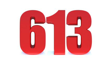 613 number