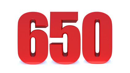 650 number