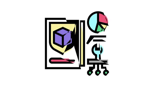 prototype development and improvement color icon animation