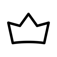 Crown Icon Vector Symbol Design Illustration