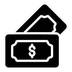dollar glyph icon