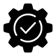 easy installation glyph icon