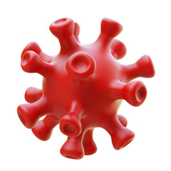 Virus 3D Render Illustration