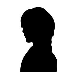 Naklejka na ściany i meble silhouette of a person