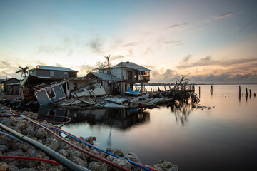 Destroyed home on Matlacha island. 