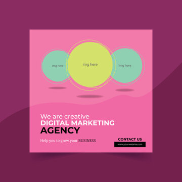 Digital Marketing Agency Corporate Social Media Banner Post