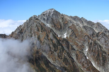Fototapeta na wymiar 剱岳･立山連峰･北アルプス･山岳風景･登山