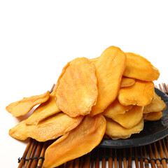 Mango. dry mango on the background