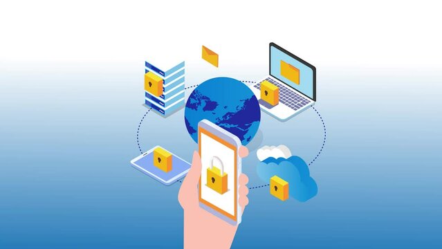 Digital devices with cloud computing security