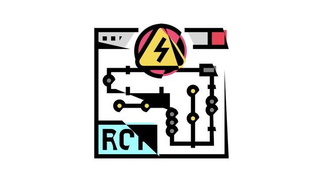 rcp electrical plans interior design color icon animation