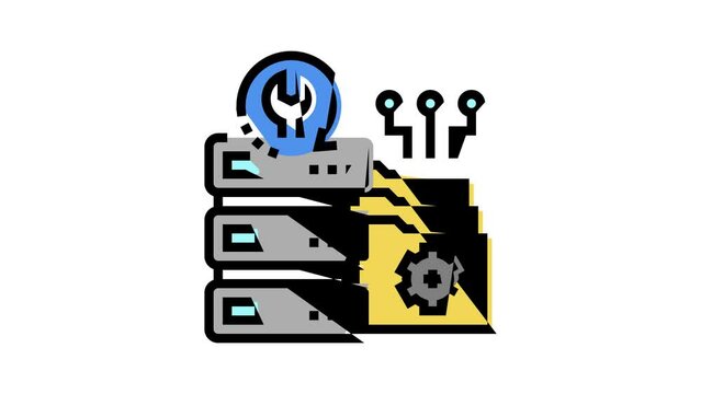 san recovery color icon animation