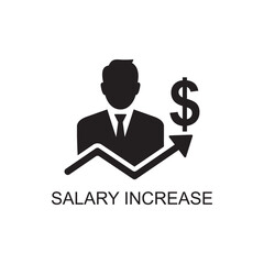 salary increase icon , business icon