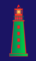 lighthouse night darkness light landmark