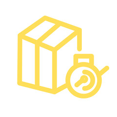 Box Delivery Fast Logistics Package Shipping Stopwatch