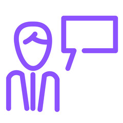 Business Man Businessman Talk Speech