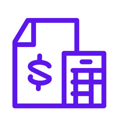 Calculator Accounting Bill Invoice Finance