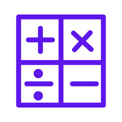Obraz premium Calculator Math Mathematics School