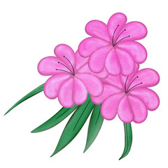 watercolor flower decoration 