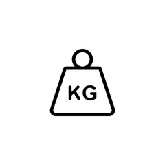 weight icon vector design templates