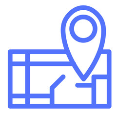 City Delivery Gps Location Map Icon