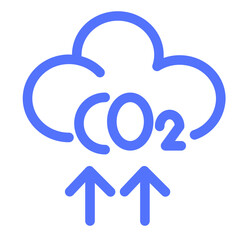 Co Carbon Dioxide Emission Pollution Icon
