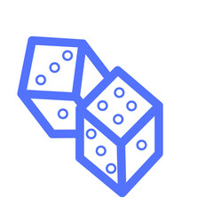 Dices Dice Casino Gambling Game Icon