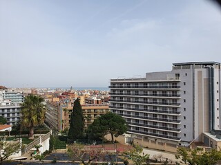 abandoned hotel during the covid epidemic in spain