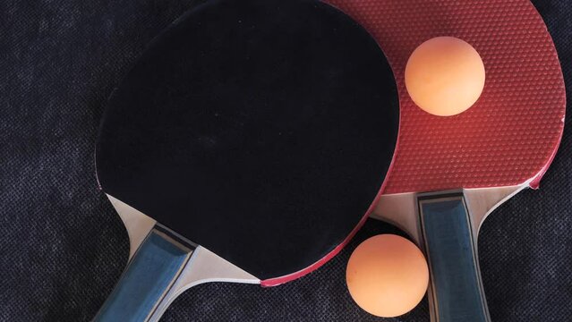 view of ping pong set, rotate