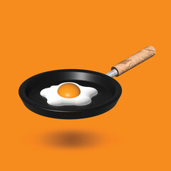 Frying Pan Fried Egg