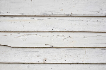 Fototapeta premium old white wood planks surface texture background