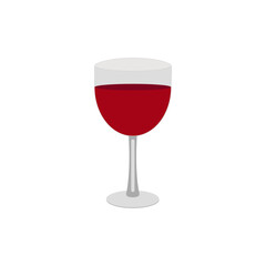 Wine icon isolated on a white background- Vector
