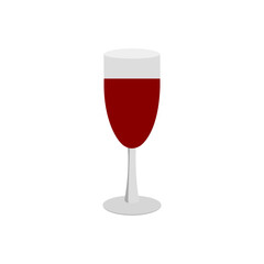  Wine icon isolated on a white background- Vector 