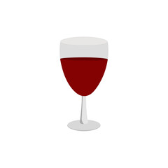  Wine icon isolated on a white background- Vector 
