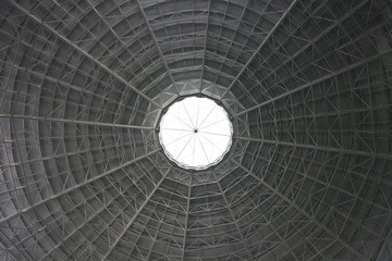 Symmetrical domed ceiling of an establishment