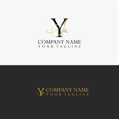 The initials of the Y and S cursive logo