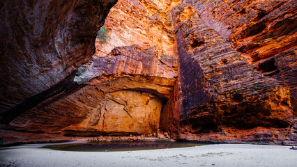 cathedral gorge in Western Australia