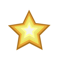 Gold star PNG favorite flat icon for apps and websites.  For business, casino, social media, web