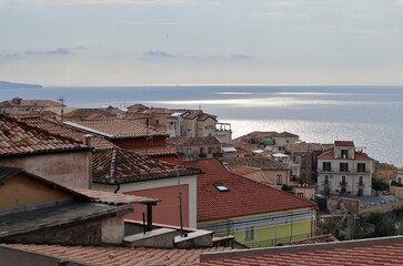 Pizzo Calabro - Scorcio del borgo da Via Salomone