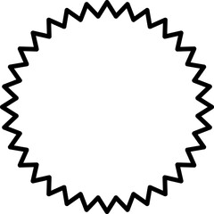 Black line label template banner vector illustration. Contour curved shape tags, bookmarks or labels with blank space for message for special offer marketing.