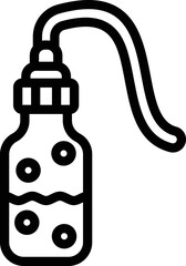 Wash bottle Vector Icon Design Illustration