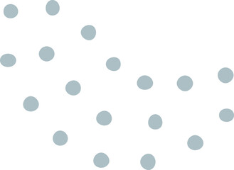 Abstract dotted organic shape vector illustration. Minimalistic liquid form, organic dashed stain or geometric dotty spot for modern abstract design or trendy fashion pattern