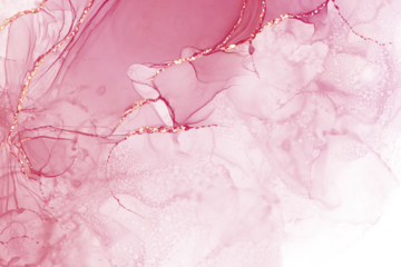 Viva magenta color of the year 2023. Trendy concept. Marble background. Alcohol ink. Magenta color