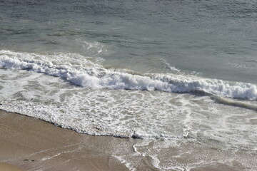 waves on the beach