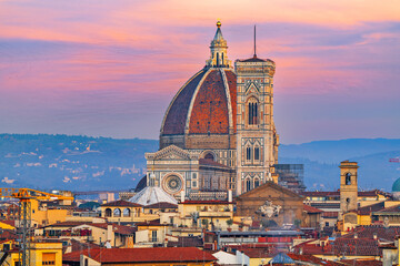 Fototapeta premium Florence, Italy Historic Views