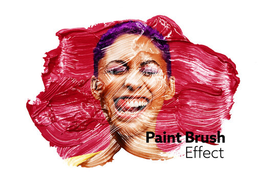 Paint Brush Photo Effect