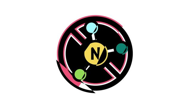 nitrate free cosmetic color icon animation