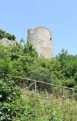 Mercato San Severino - Torre della seconda cinta muraria di Castello Sanseverino