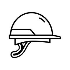 helmet on a white background