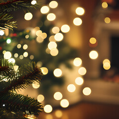 Christmas Tree Lights - Bokeh style