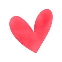 Red Watercolor Heart
